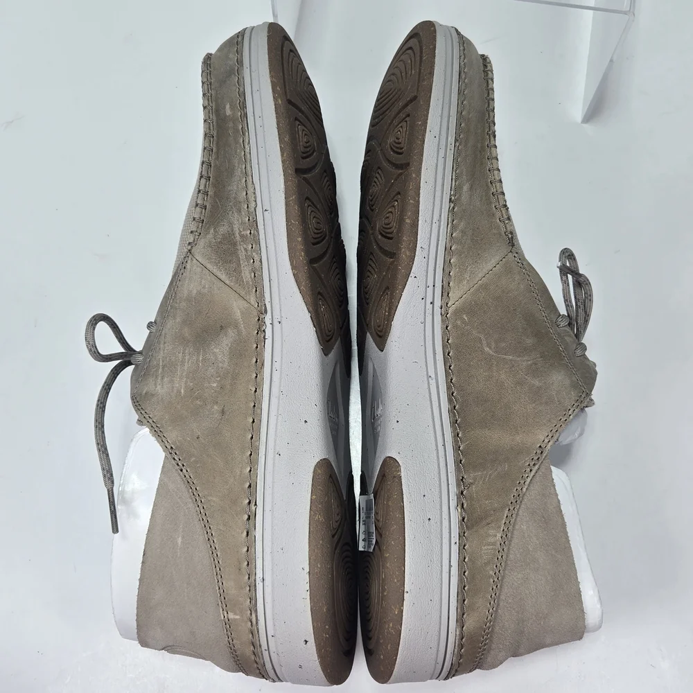 Clarks Nature 5 Moc Nubuck Leather Boat Moccasins Shoes Men's Size 13